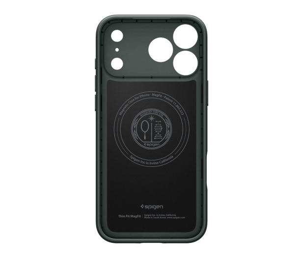 SPIGEN Thin Fit Mag Magsafe do Iphone 17 Pro Abyss Green 8800283314724 - 1359875 - zdjęcie 3
